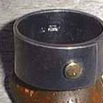 oxiderad ring med nit 2 ringar